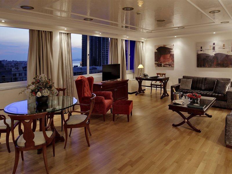 Piraeus Theoxenia Hotel Bagian luar foto Suite