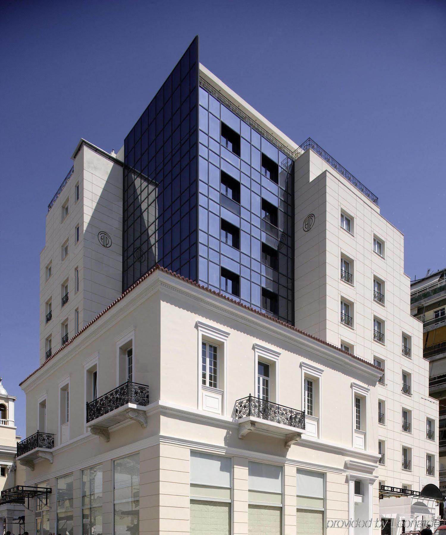 Piraeus Theoxenia Hotel Bagian luar foto The building of the university library